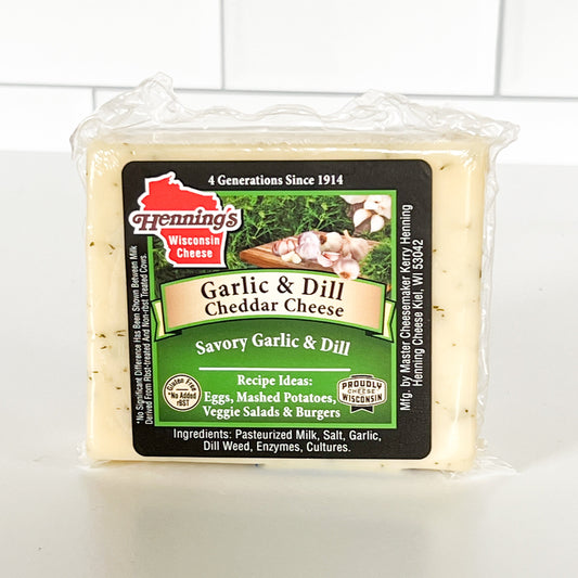 Garlic & Dill Cheddar Cheese