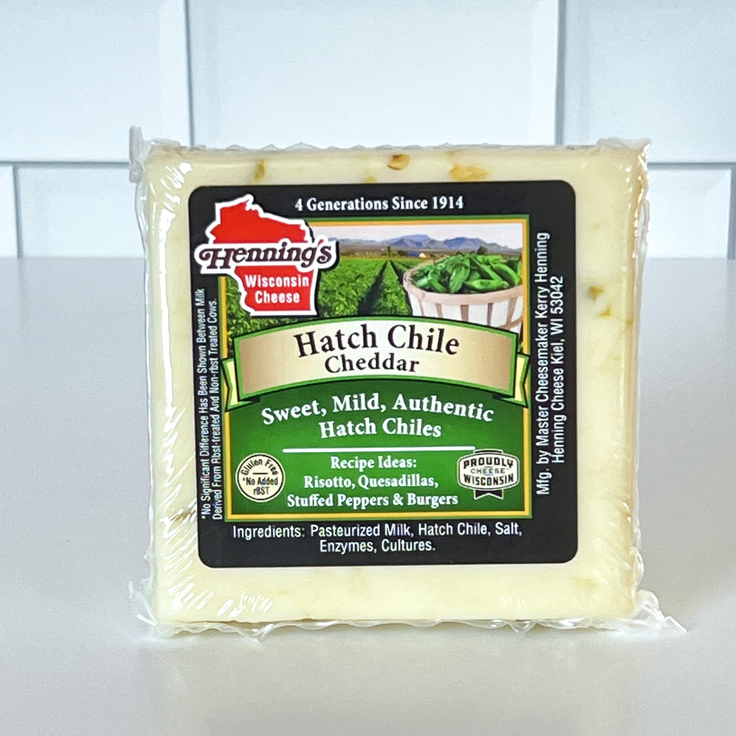 Hatch Chile Cheddar Cheese