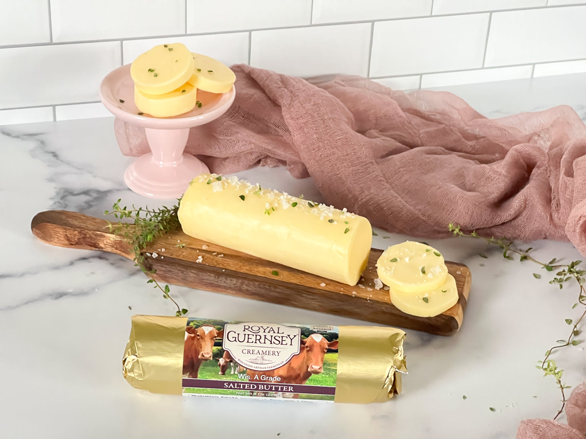Royal Guernsey artisan farmstead butter