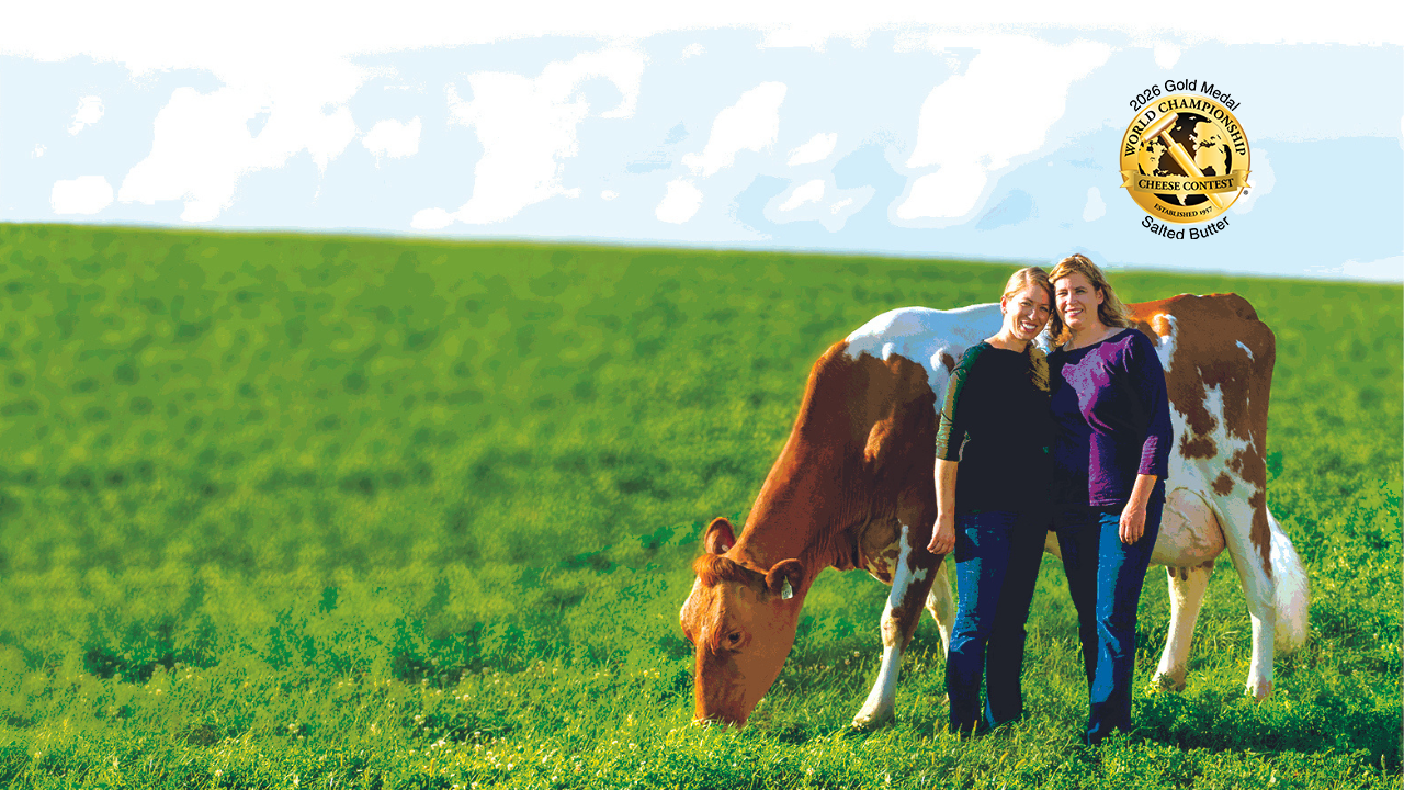 The Butterettes, Jen Orchard and Julie Orchard, of Royal Guernsey Creamery